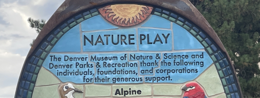 exhibit sign