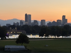 View of Denver from City Park